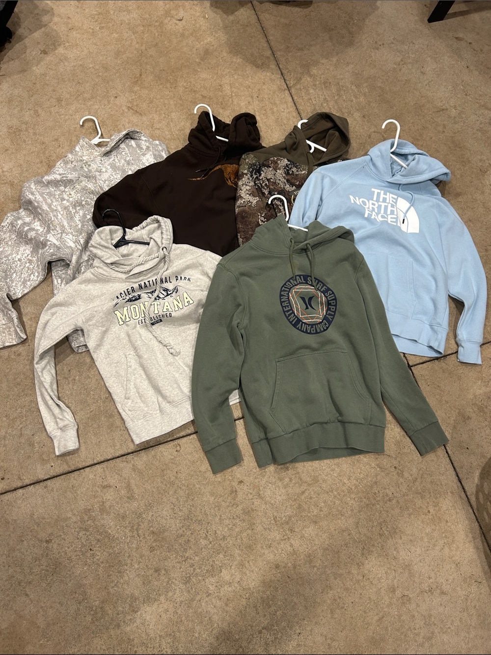 Tory Burch Olive Green Pullover Hoodie